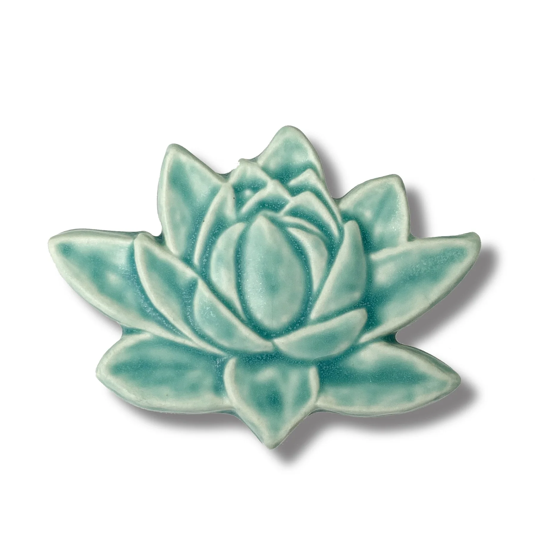 Lotus Water Lily Tile — Whistling Frog Tile Company